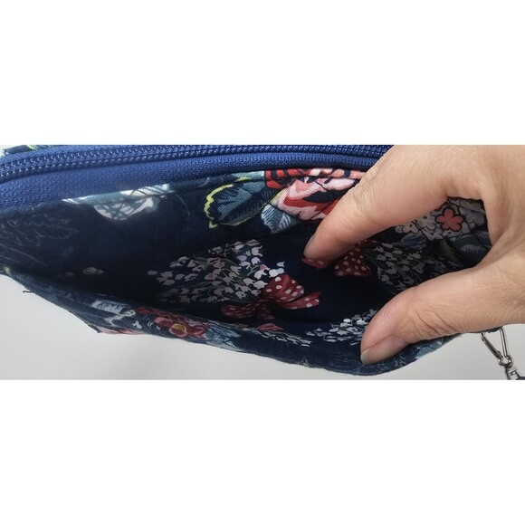 NWT Vera Bradley Rose Toile RFID Accordion Wristlet Wallet Clutch 8"x4" MSRP $70 - Picture 4 of 13